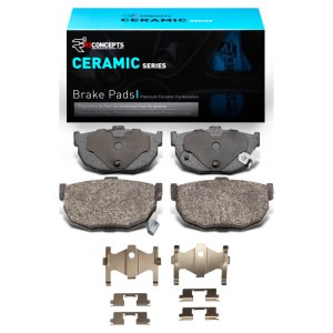 Hyundai Elantra Brake Pads - Rear - R1 Concepts - RNC Ceramic - `85-`09